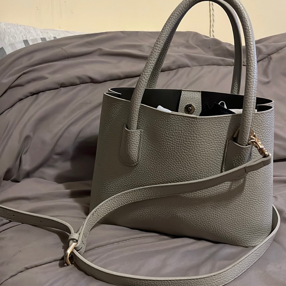 Angela roi Cher tote mini light grey